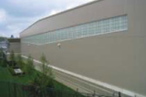 commerical metal building with insulated metal panels