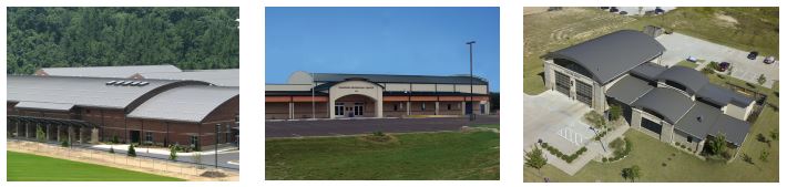 retro fit framing systems for commercial metal buildings